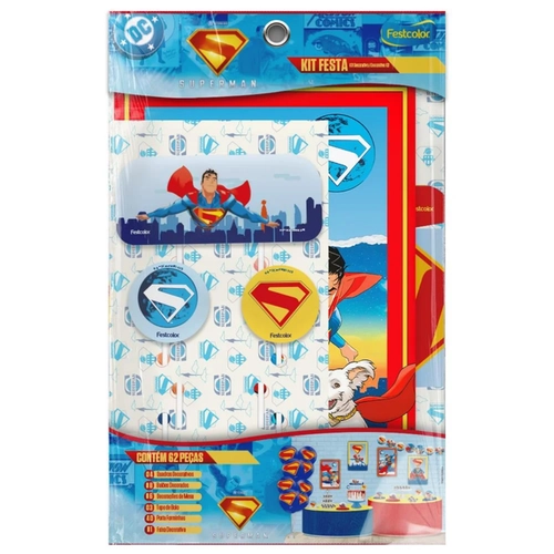 KIT FESTA SUPERMAN NEW