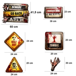 KIT DECORATIVO HALLOWEEN