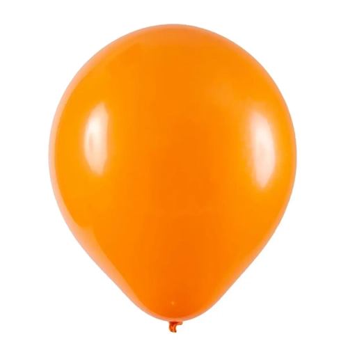 BALAO 9 LISO RED C/50 LARANJA MANDARIM