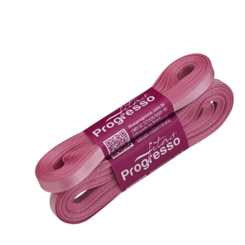 FITA 10MM LISO ROSA ESCURO - 10M