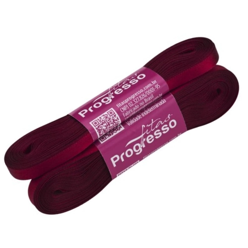 FITA 10MM LISO VINHO - 10M
