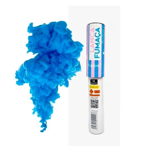 FUMACA CHA REVELACAO AZUL