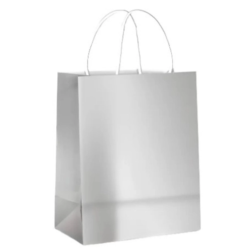SACOLA LAM P PRATA METALIZADA BRILHO P 21,5x15 1UN