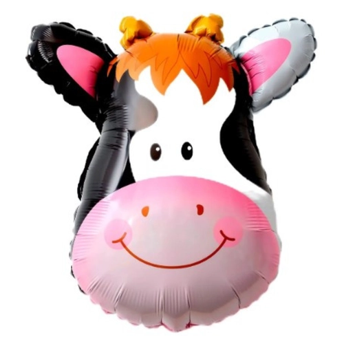 BALÃO METALIZADO VACA - 44CM