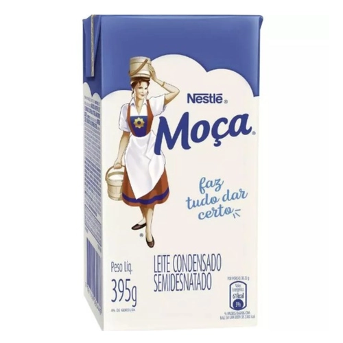 LEITE CONDENSADO MOCA SEMI - 395G