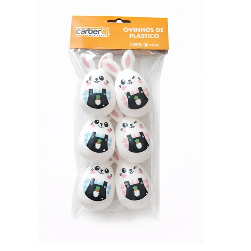 OVINHOS PLAST COELHO FELIZ COMPOSE 4x4x6 C/6 UN