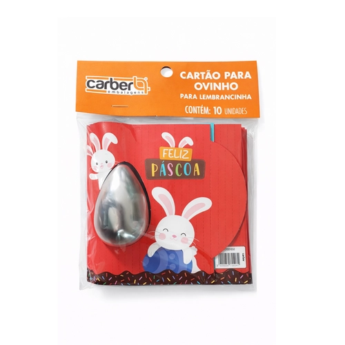 CARTAO OVINHO 11x12,5 CHOCOMUNDO C/10