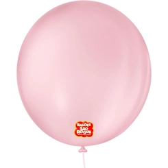BALAO 9 LISO REDONDO ROSA BABY - 50UN