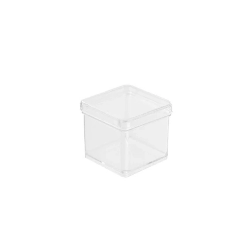 MD CX ACRILICA 4X4CM TRANSPARENTE C/10