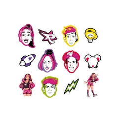 PERSONAGEM DEC EMILLY VICK E DOS ROSA MINI