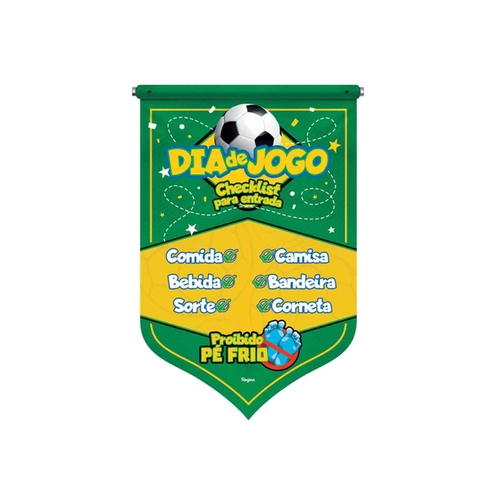 DECORAÇÃO PORTA DIA DE JOGO