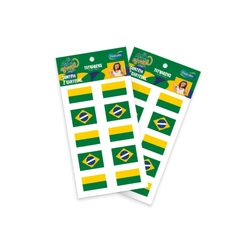 TATUAGEM DE PELE TORCEDOR COPA 2026