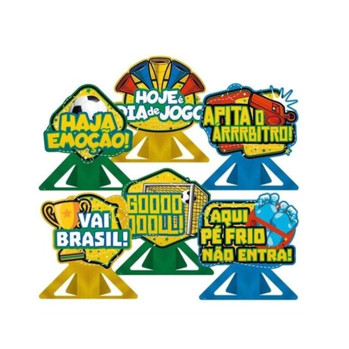DECORAÇÃO DE MESA DIA DE JOGO
