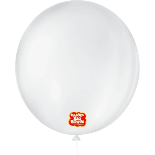 BALAO 9 LISO REDONDO BRANCO POLAR - 50UN