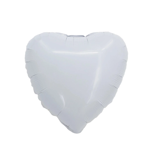 BM 18POL CORACAO LISO BRANCO