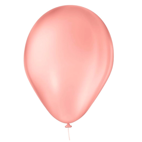 BALAO 9 LISO RED C/50 ROSE